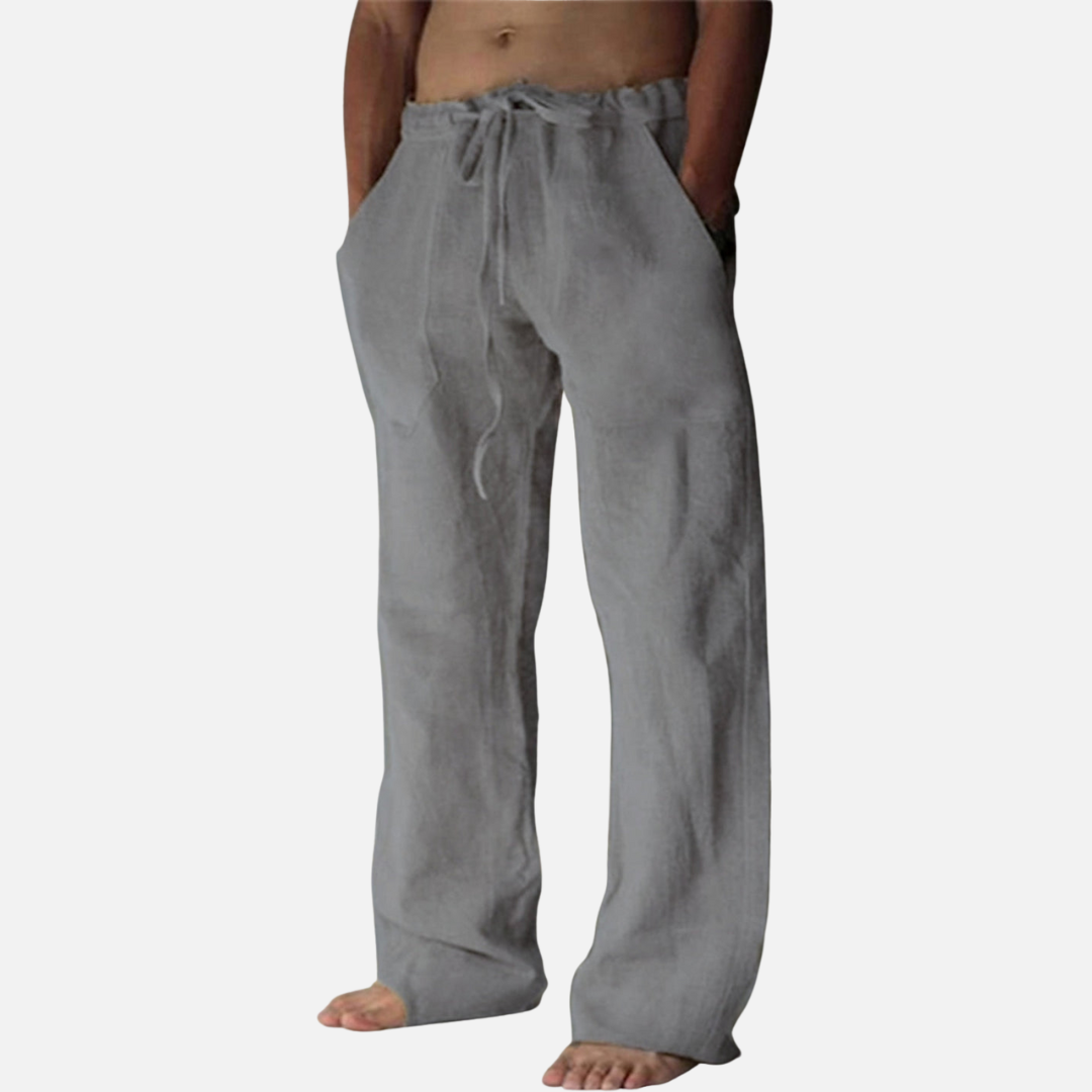 Men’s Relaxed Fit Linen Pants