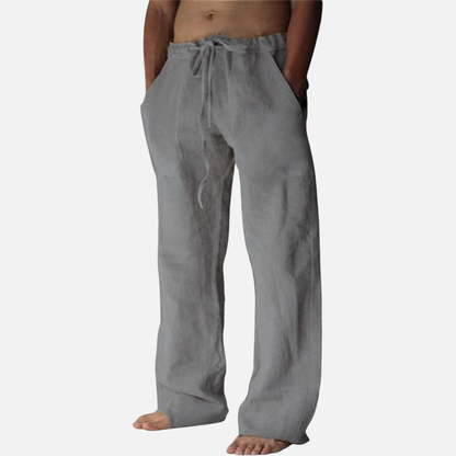 Men’s Relaxed Fit Linen Pants