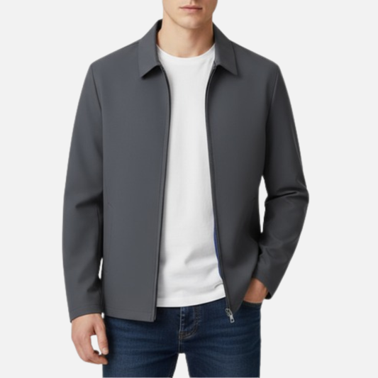 Men's Dress Bomber Jacket