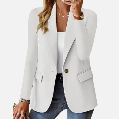 Women’s Tailored Single-Button Blazer