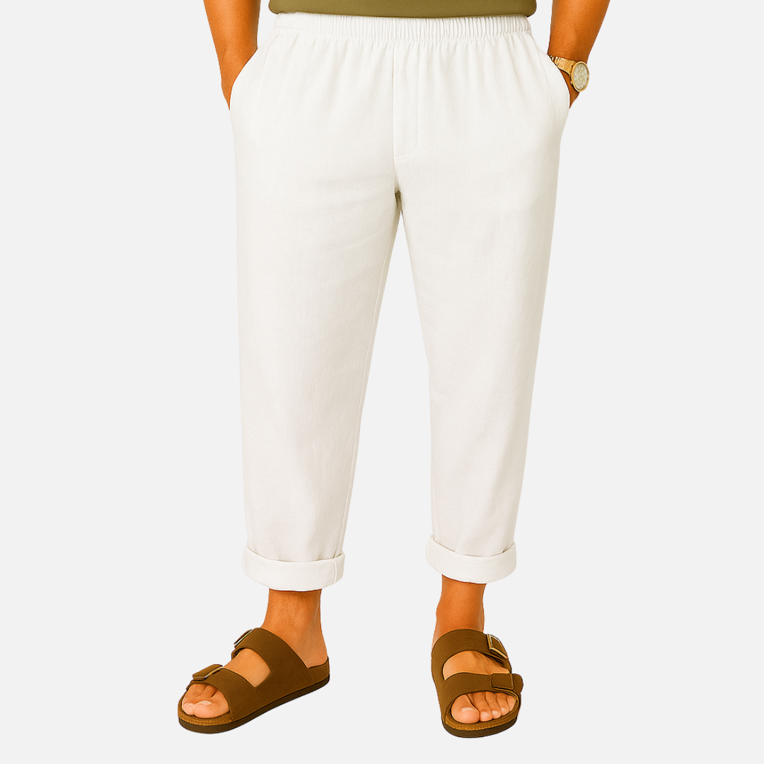 Men’s Breathable Linen Pants – Lightweight Summer Pants