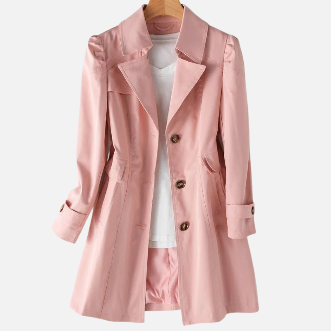 Women's Lightweight Tailored Trench Coat