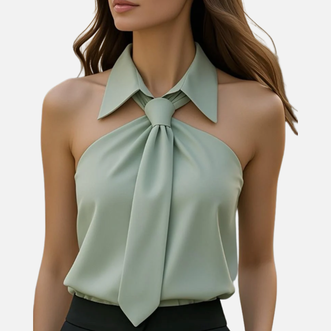 Women’s Halter Neck Blouse Smart
