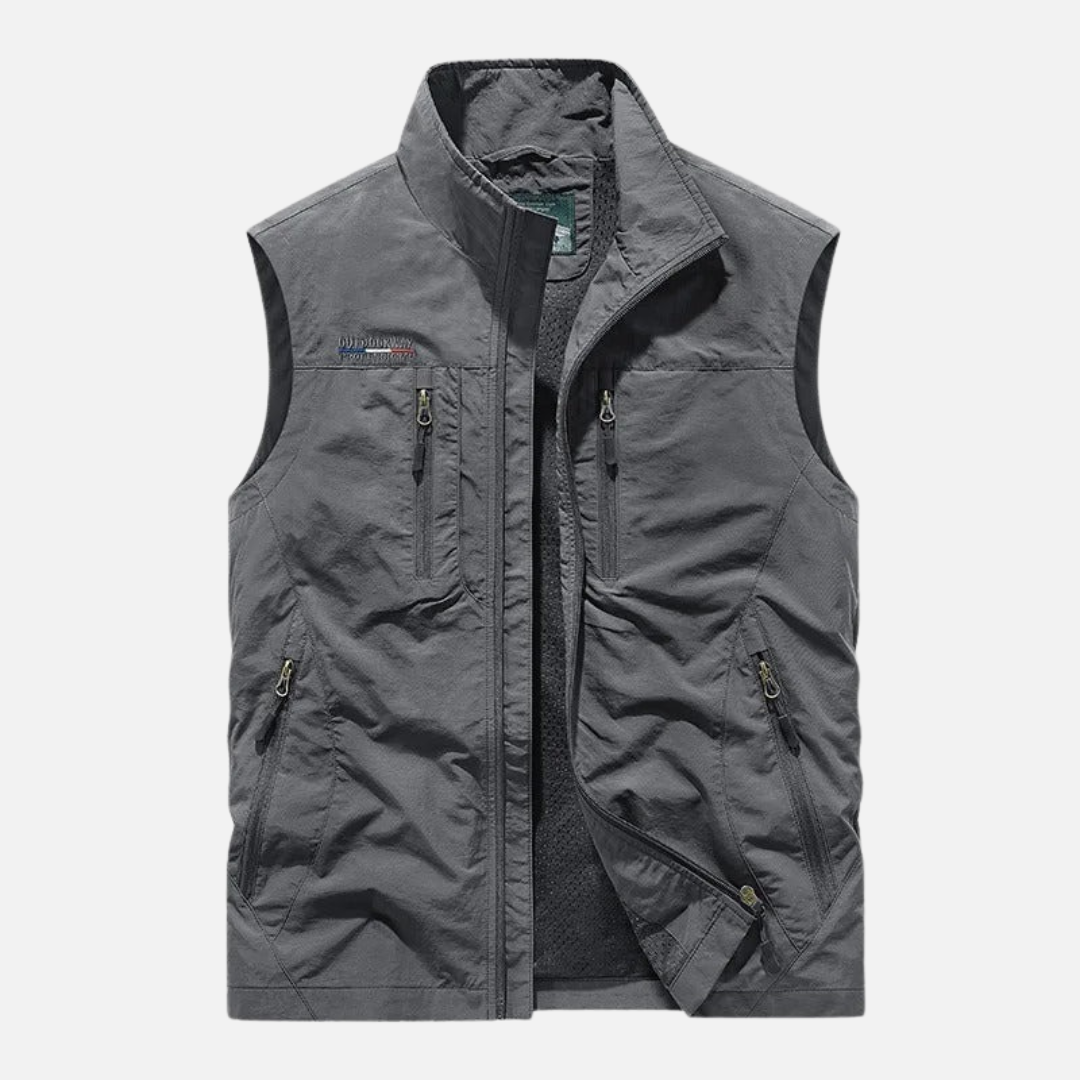 Men’s Sleeveless Cargo Bodywarmer