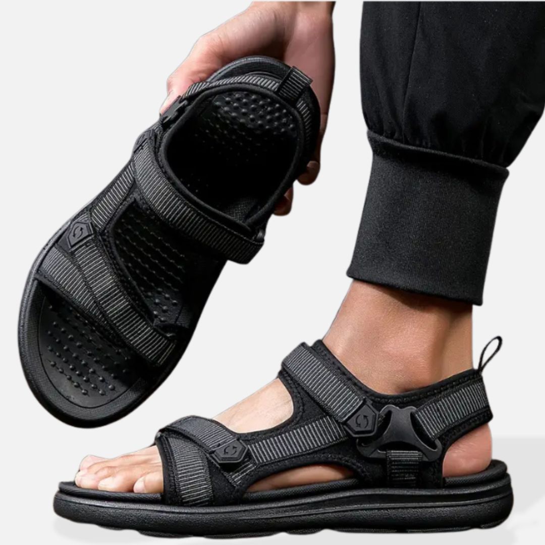 Elara | Men’s Sandals with Velcro Straps