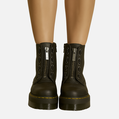 Unisex Heeled Boots - Comfortable Boots