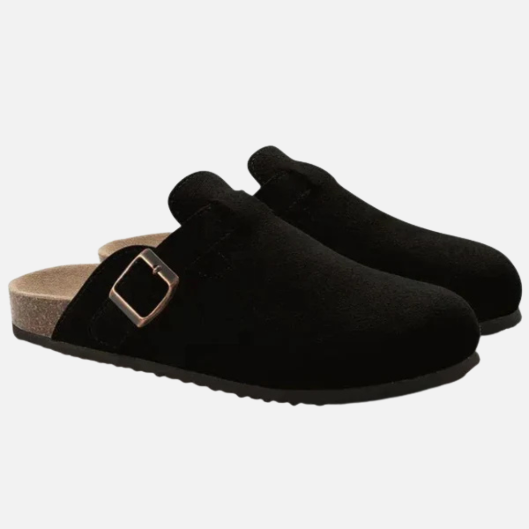 Men's Comfortable Suede Slip-On Clogs Mules