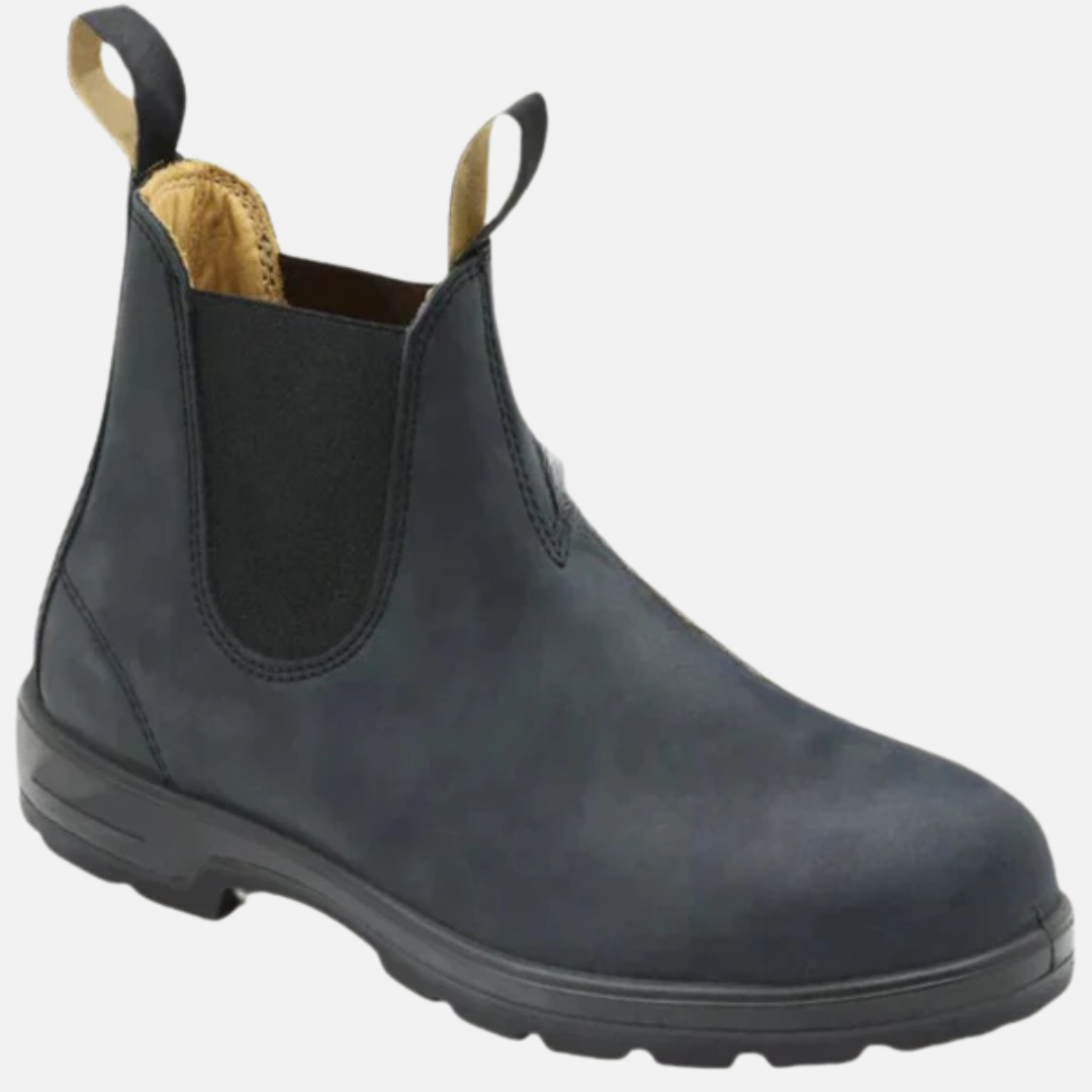 Women's Waterproof Chelsea Ankle Boots - Leather Pull-On Boots