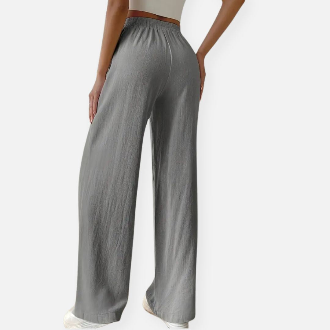 Elara | Women's Trending Wide Linen Pants