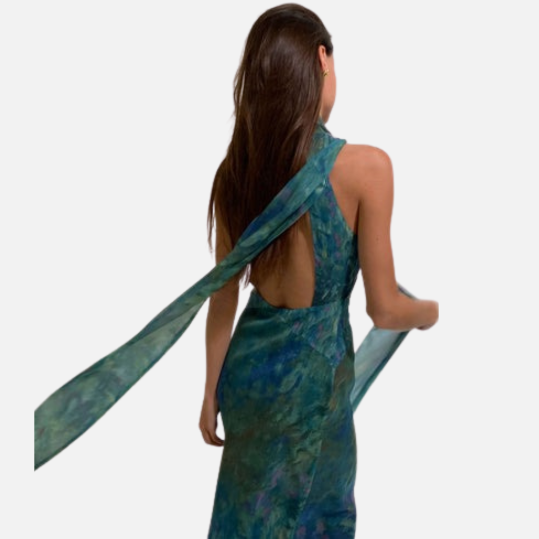 Women's Elegance Flowing Maxi Dress