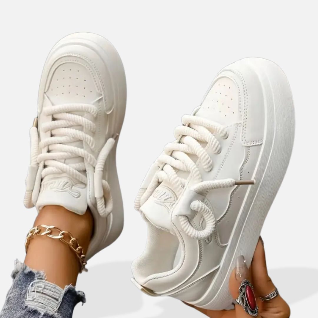 Elara | Women’s Sneakers with Thick Laces