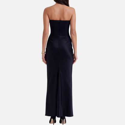 Strapless Maxi Dress for Women – Evening Dress