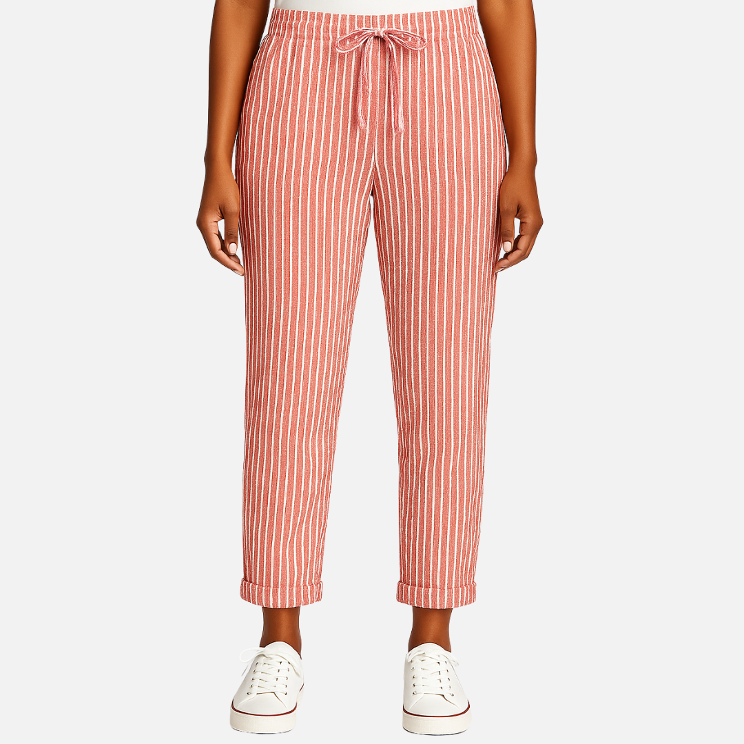 Women’ Linen Pants – Lightweight Breathable Pants