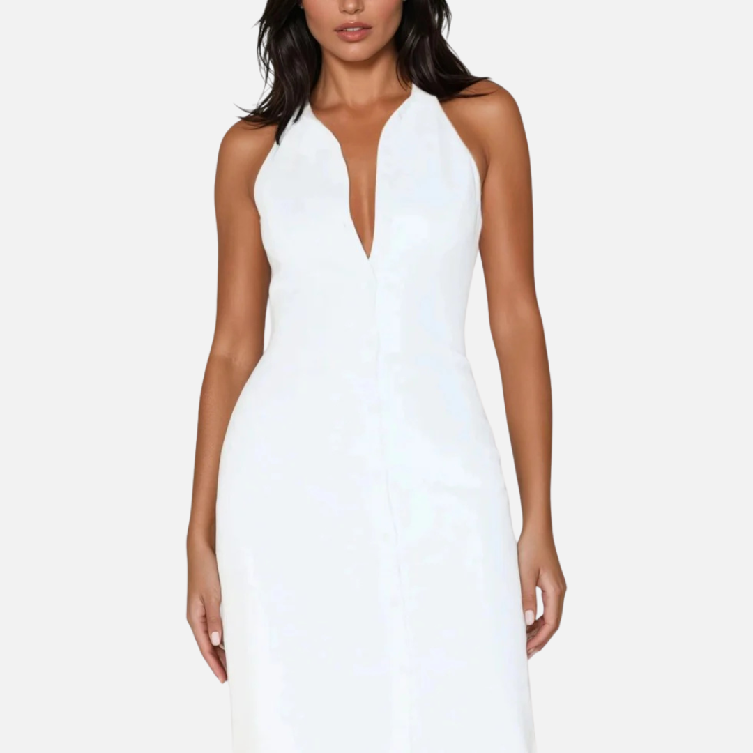 Women’s Elegant Dress Halter Neck Maxi