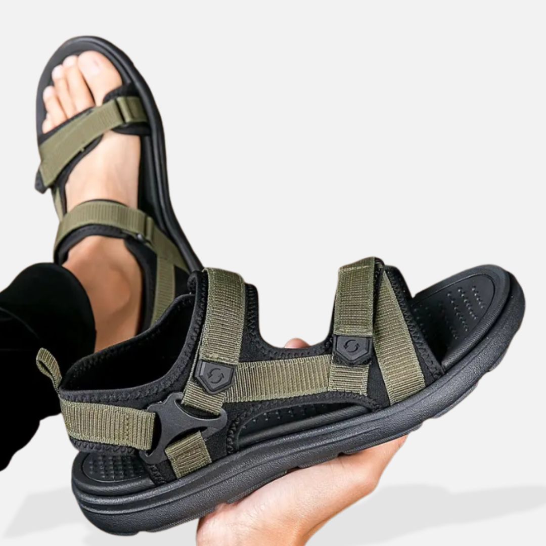 Elara | Men’s Sandals with Velcro Straps