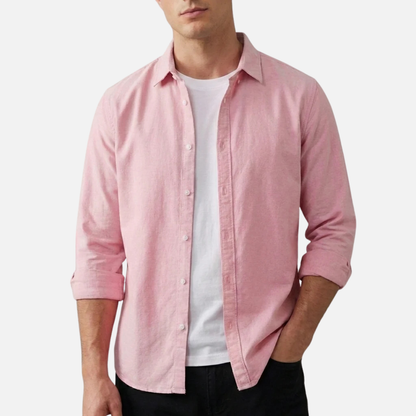 Men's Long Sleeve Button-Down Shirt