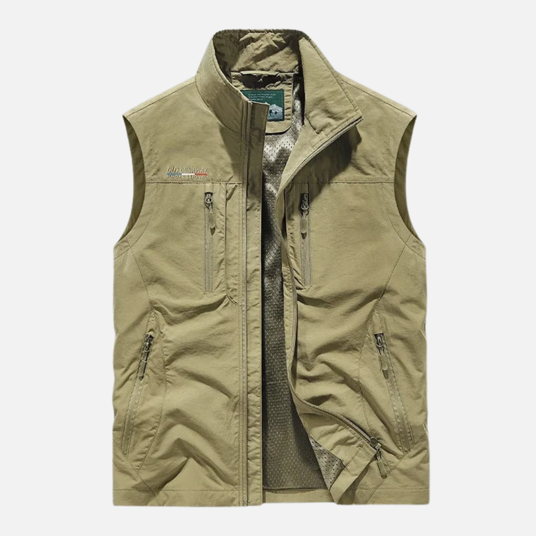 Men’s Sleeveless Cargo Bodywarmer