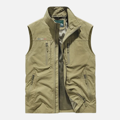 Men’s Sleeveless Cargo Bodywarmer