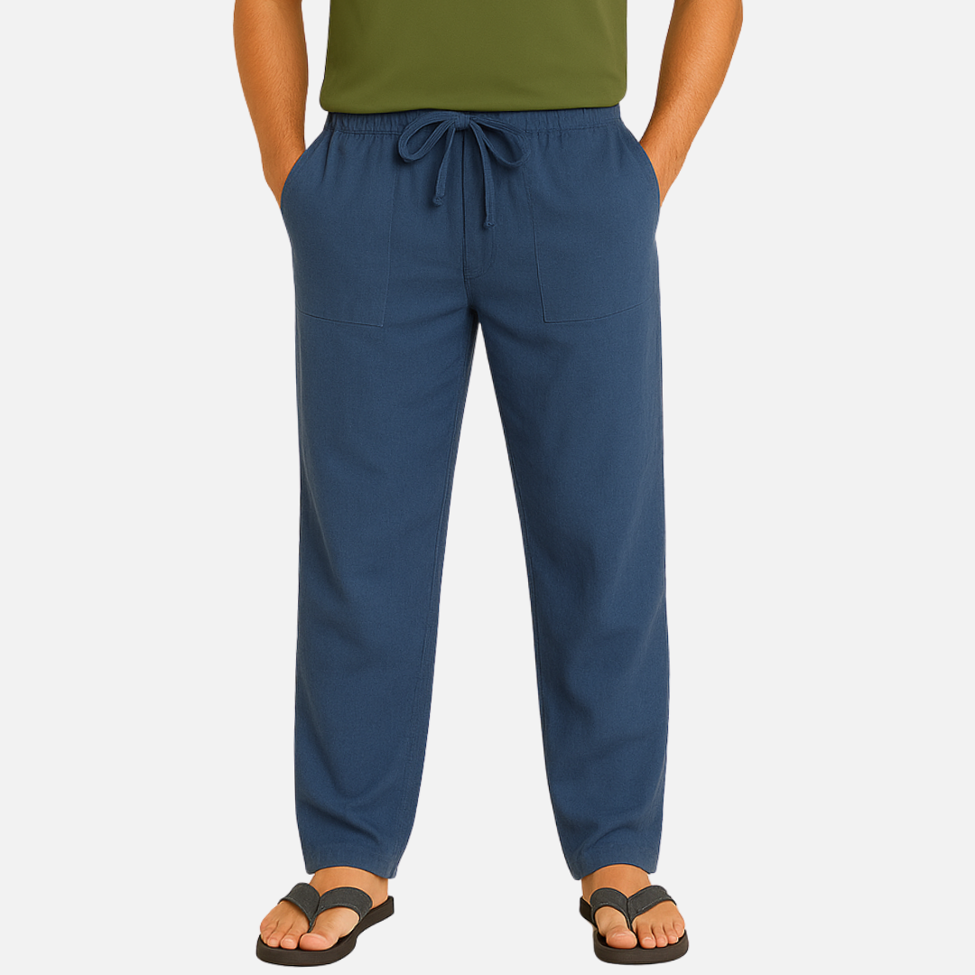 Linen Beach Pants – Lightweight Summer Pants for Men