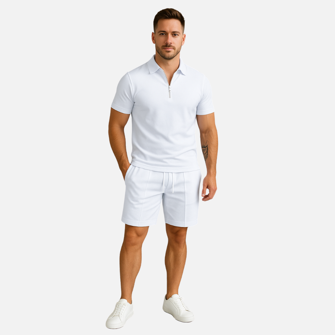 Men’s Summer Outfit- Shirt & Shorts Set