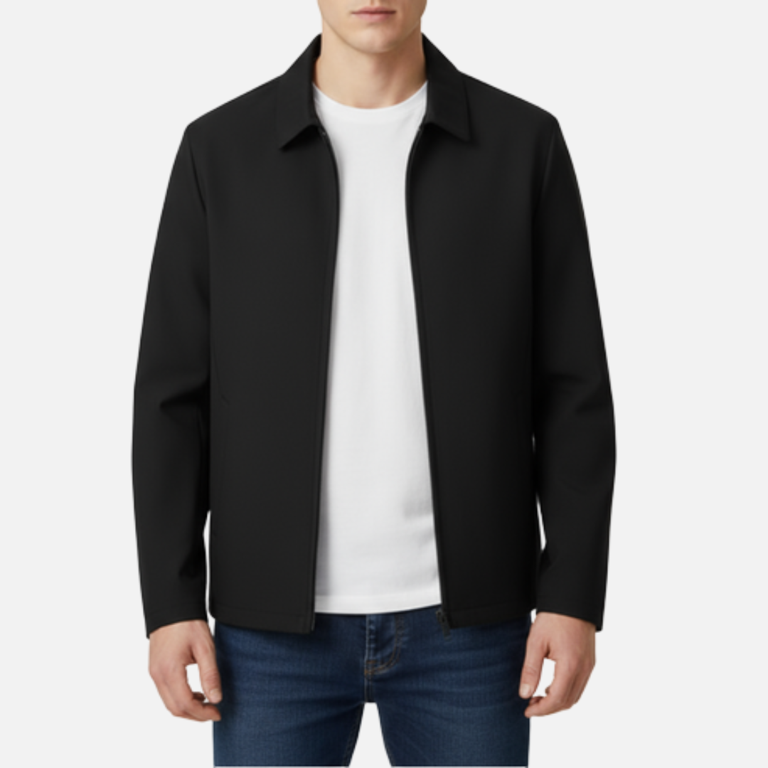 Men's Dress Bomber Jacket