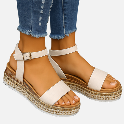 Women's Open Strapped Sandals - Heeled Sandals