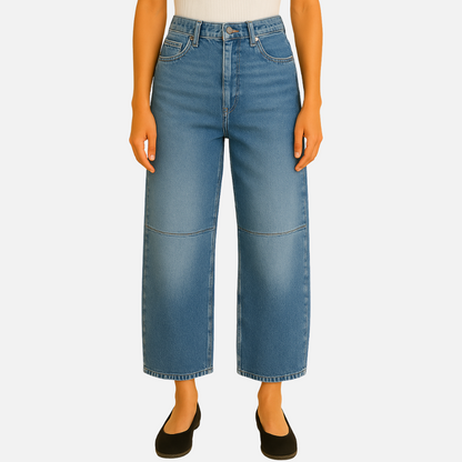 Wide Leg Denim Jeans – Y2K Pants