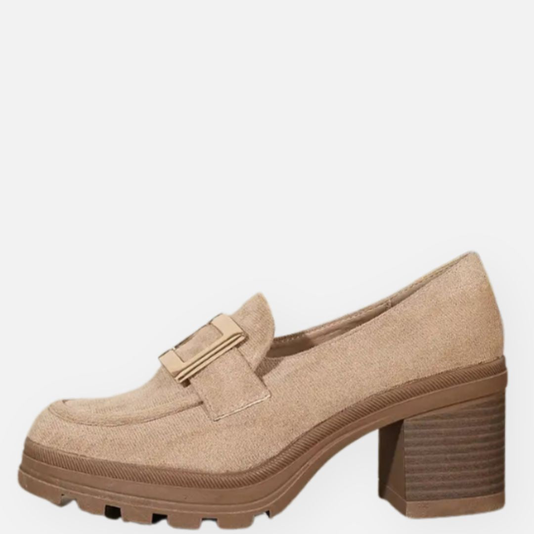 Elara | Women’s Premium Heeled Loafers