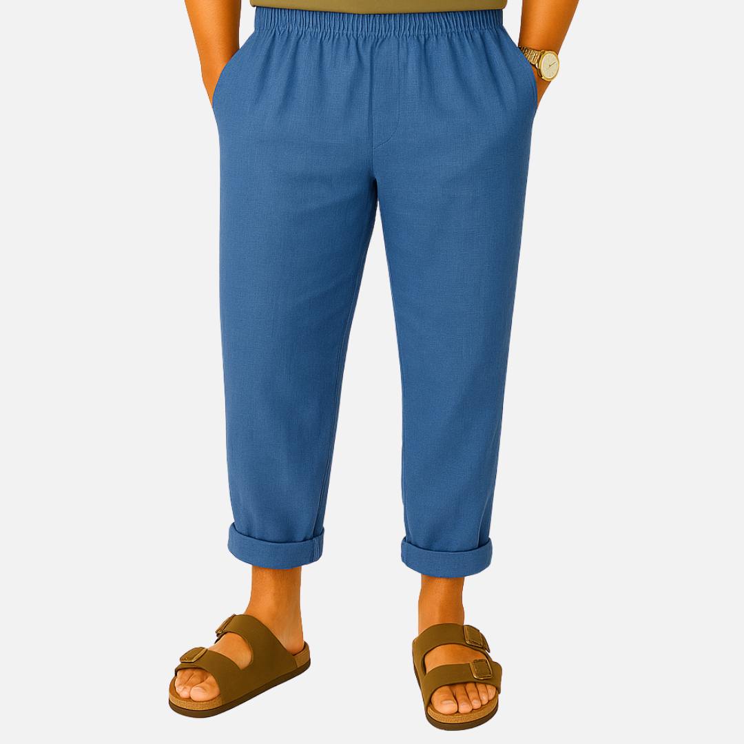 Men’s Breathable Linen Pants – Lightweight Summer Pants