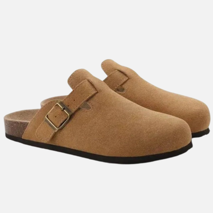 Men's Comfortable Suede Slip-On Clogs Mules