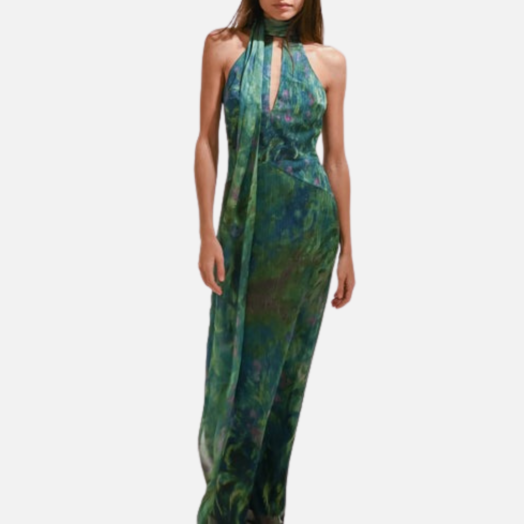 Women's Elegance Flowing Maxi Dress