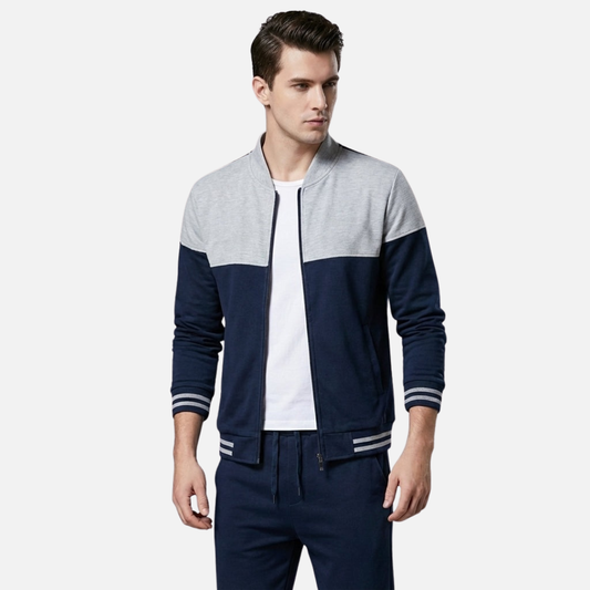Men’s Tracksuit Two-Tone Athletic Set