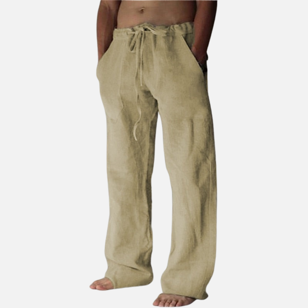 Men’s Relaxed Fit Linen Pants