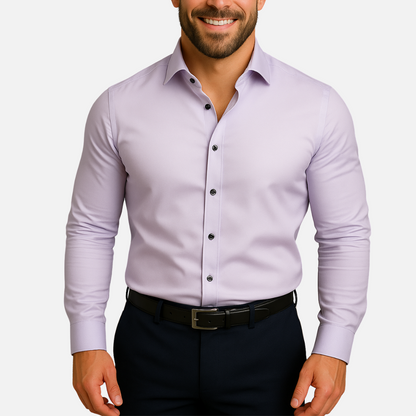 Stretch Shirt – Smart Long Sleeve Business Shirt