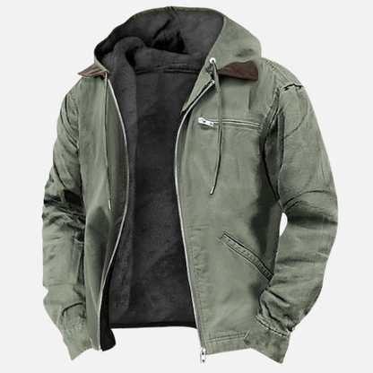 Men’s Hooded Bomber Jacket