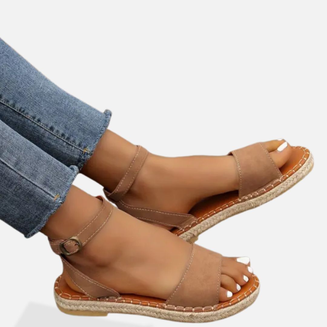 Elara | Women’s Slippers with Ankle Strap