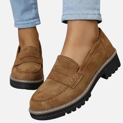 Women's Lug-Sole Penny Loafers