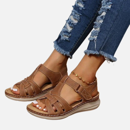 Women's Comfort Walking Sandals - Supportive Open Sandals
