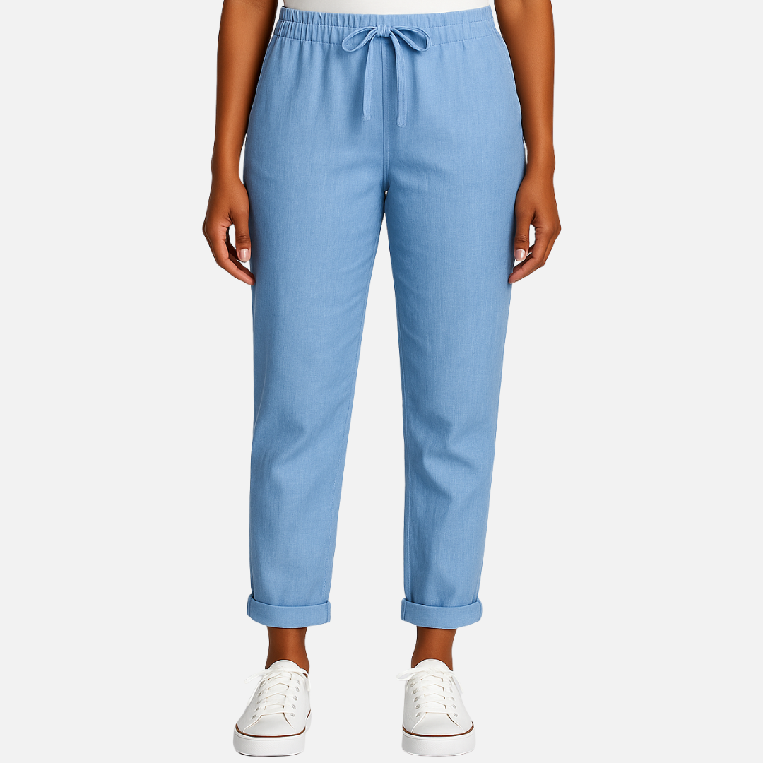 Women’ Linen Pants – Lightweight Breathable Pants