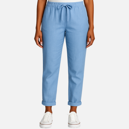 Women’ Linen Pants – Lightweight Breathable Pants