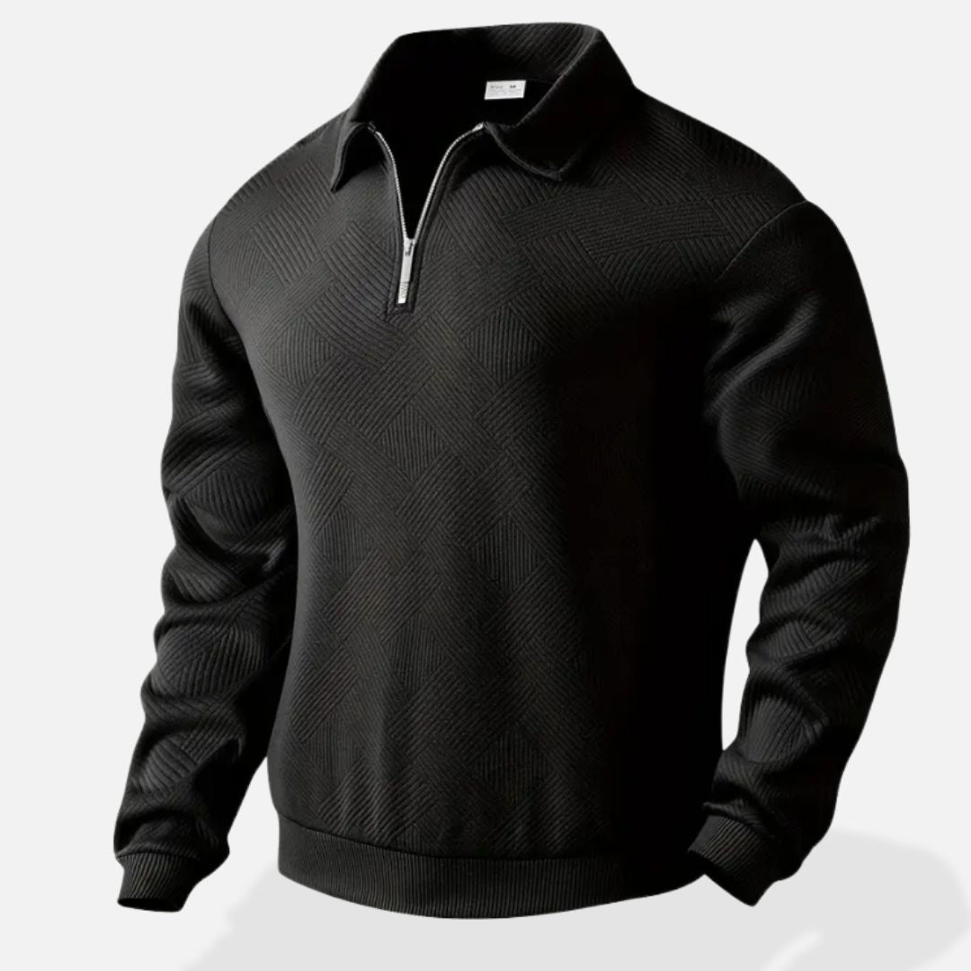 Elara | Men’s Premium Half-Zipper Sweater