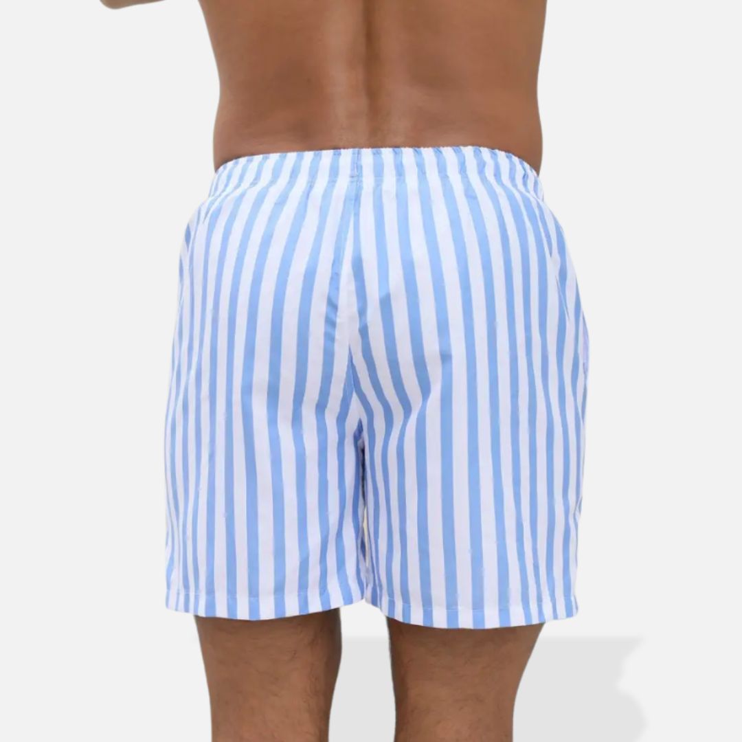 Elara | Men's Classic Style Striped Swimming Shorts