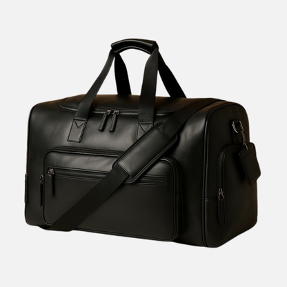 Men's Leather Duffel Bag - Large Travel Bag