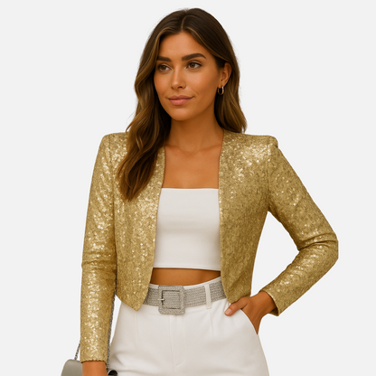 Women’s Sequin Blazer – Sparkly Jacket