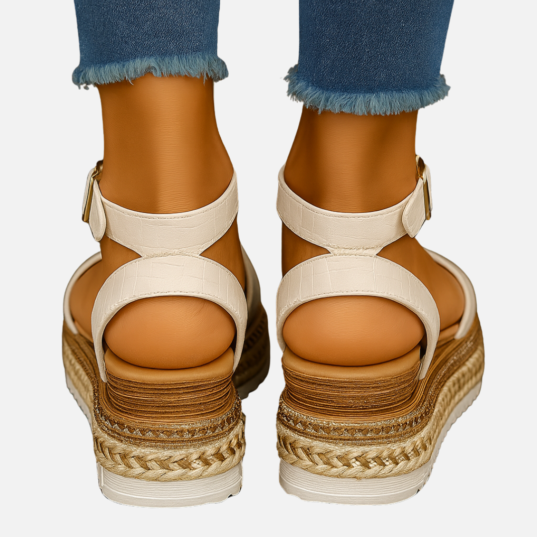 Women's Open Strapped Sandals - Heeled Sandals