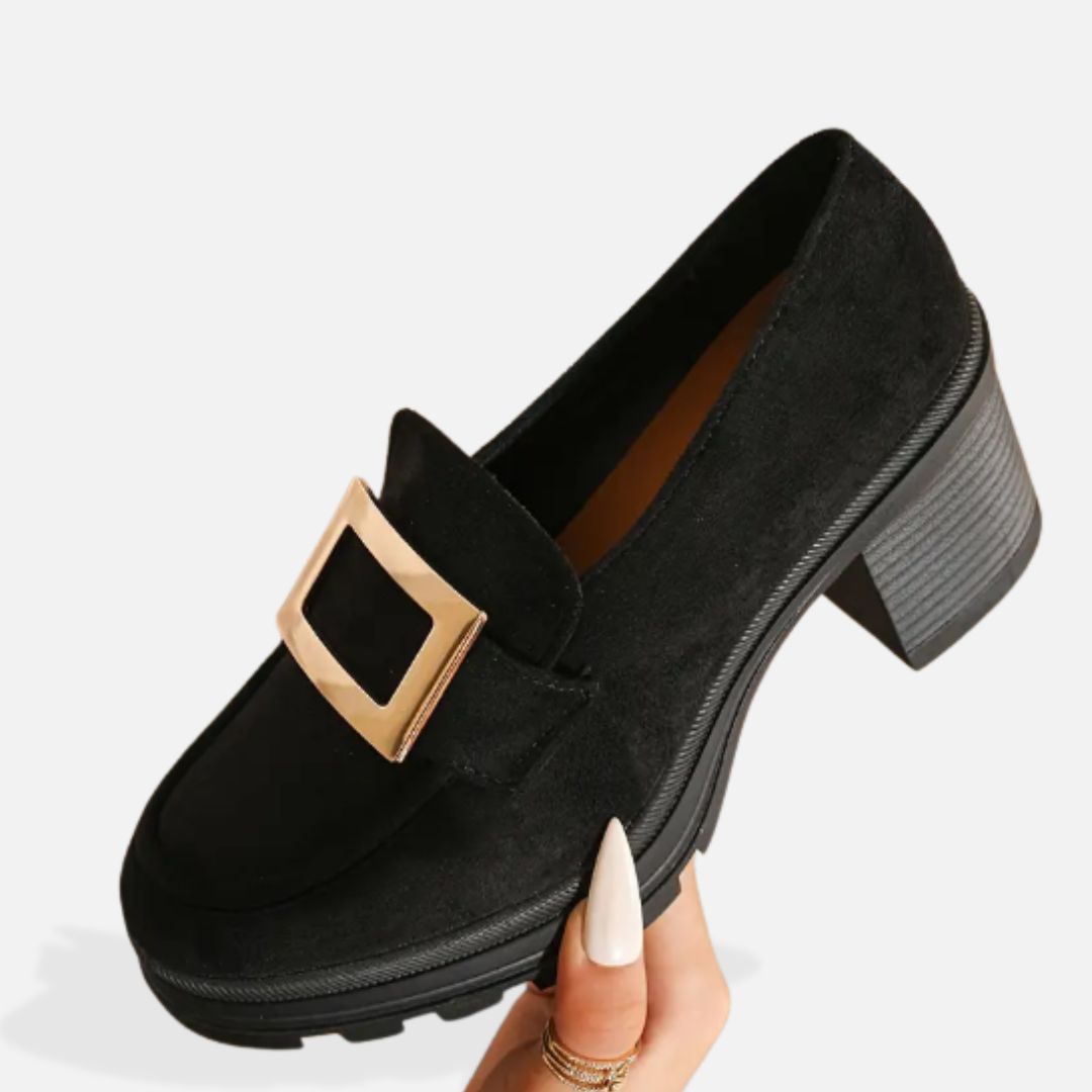 Elara | Women’s Premium Heeled Loafers