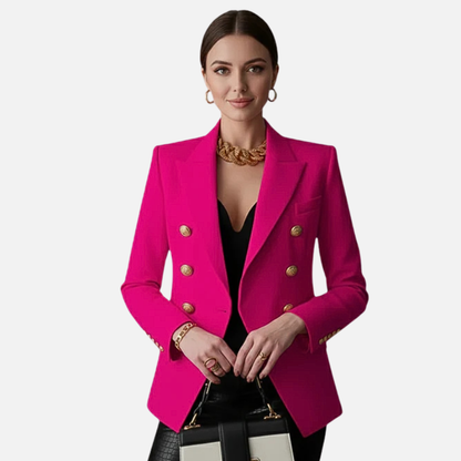Women’s Cardigan Double-Breasted Tailored Blazer