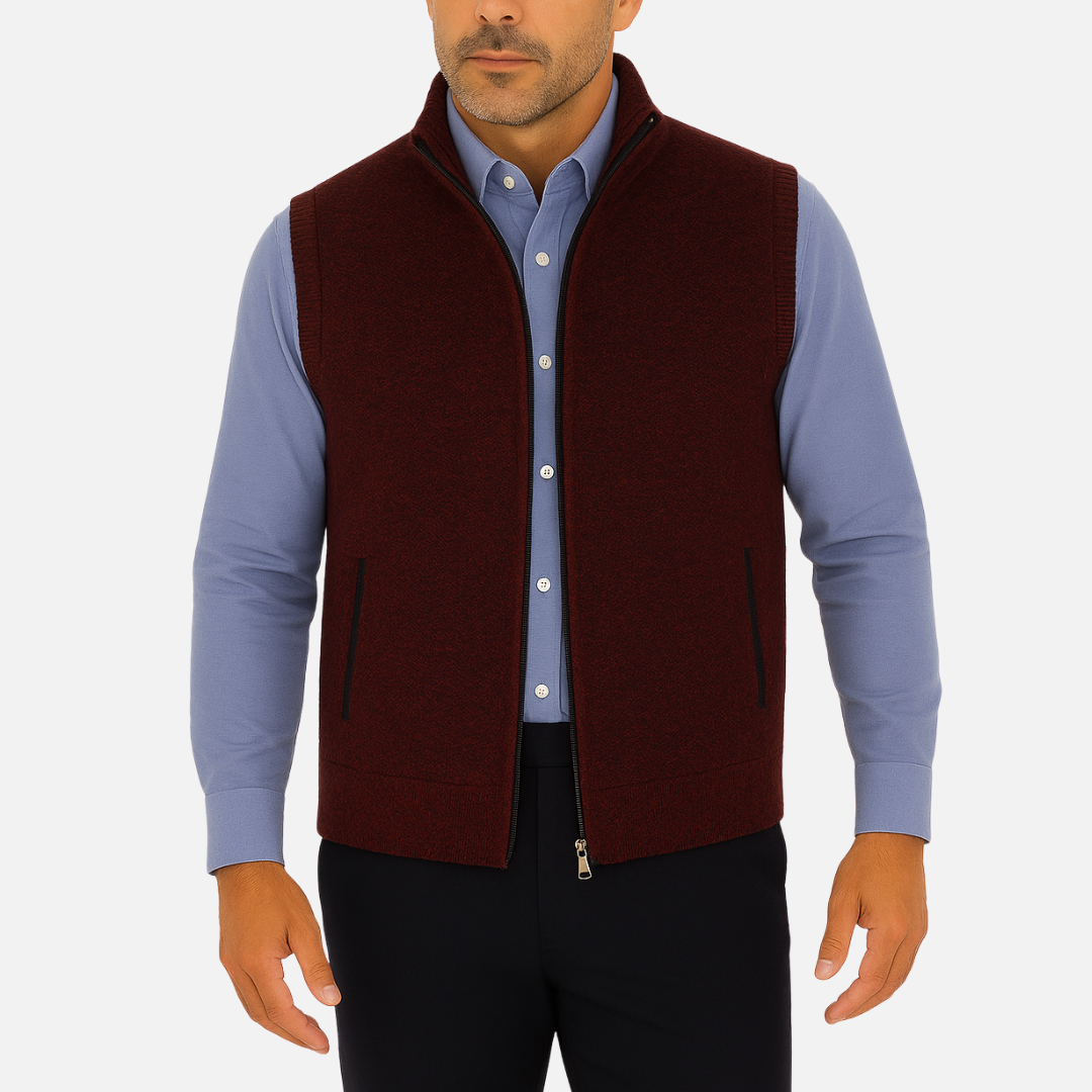 Men's Soft Bodywarmer – Lightweight Sleeveless Vest