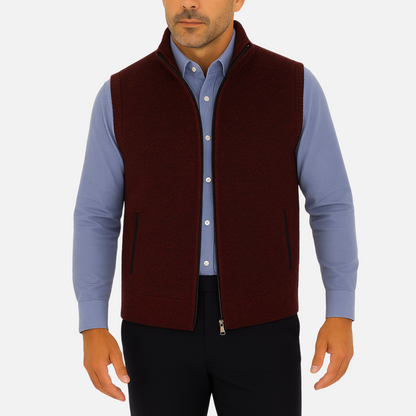 Men's Soft Bodywarmer – Lightweight Sleeveless Vest