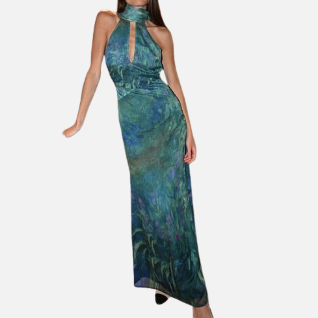 Women's Elegance Flowing Maxi Dress